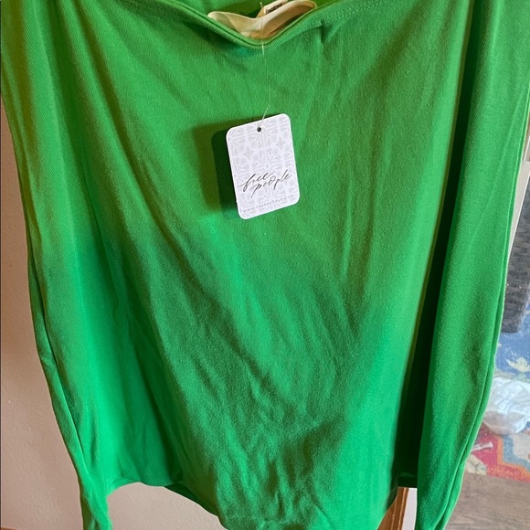 Free People Beach Vibrant Green Mini Dress - Picture 5 of 8